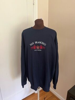 San Francisco crewneck sweater. XL